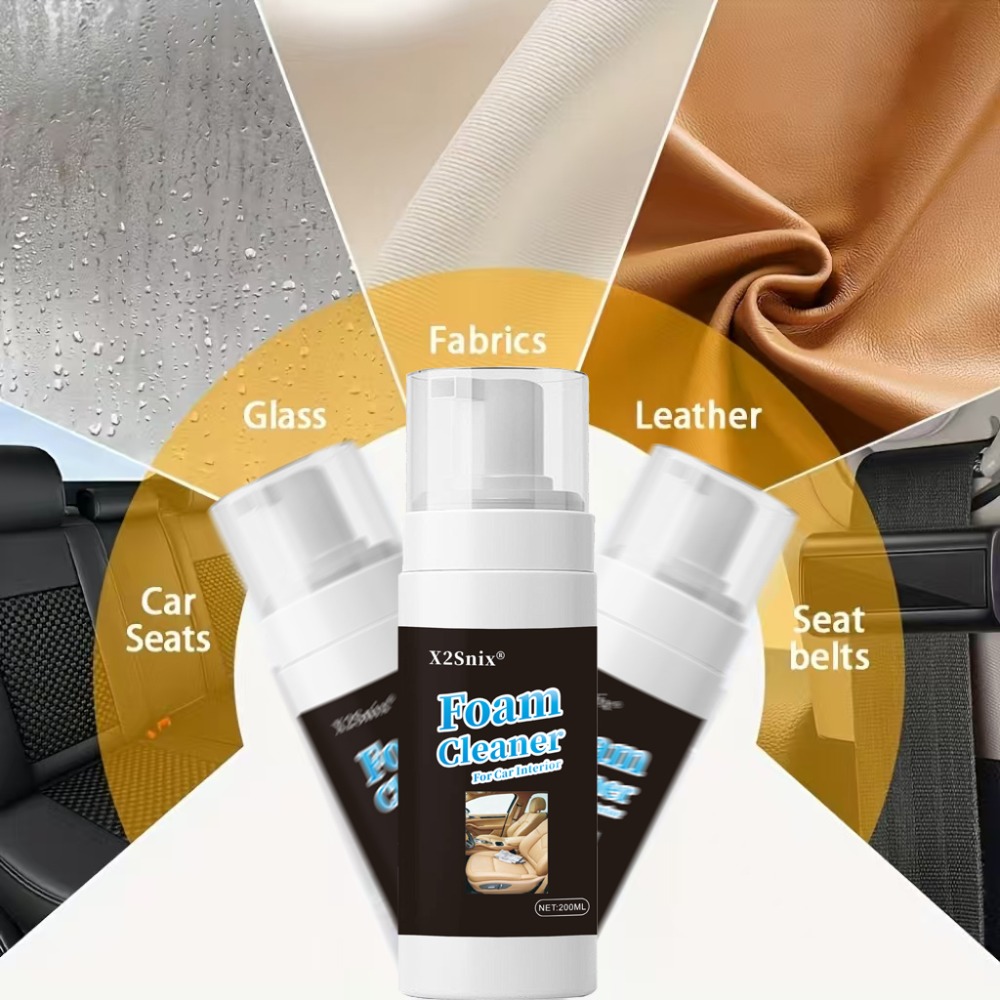 Nieuwe multifunctionele schuim - Leather Cleaner Interior recensie en prijs